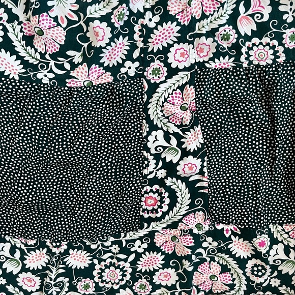 Boden Three Quarter Sleeve Floral Blouse size 8 - Picture 8 of 11